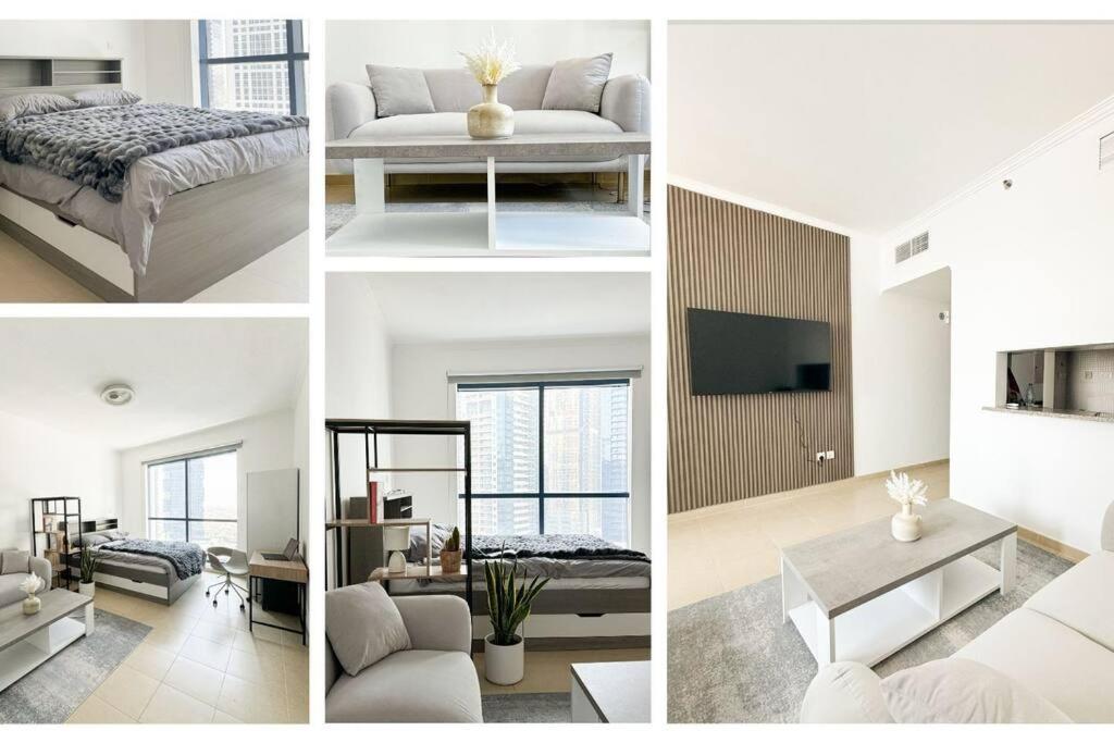 Cosy Modern With View And Rooftop Pool In Jlt Apartment *